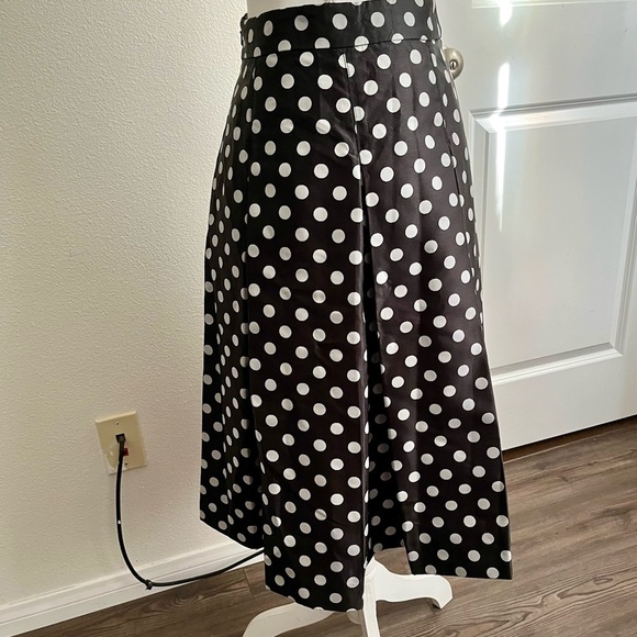 Halogen polka Dot Pleated skirt 4p - Picture 3 of 10